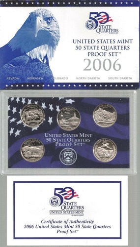Usa state quarters proof - usa:,
