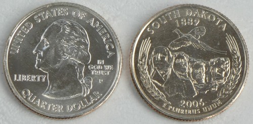 Usa state quarter - quarter, south