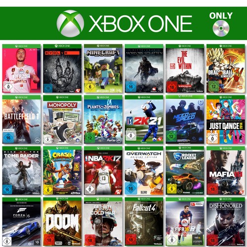Xbox one spiele - (nur, cd