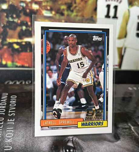 Topps 1992 latrell sprewell - 1992-93,