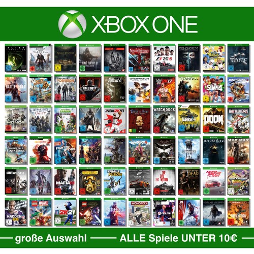 Xbox one spiele wahl - xbox, spiele-wahl